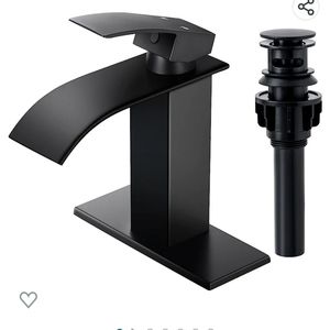 Waterfall bathroom sink